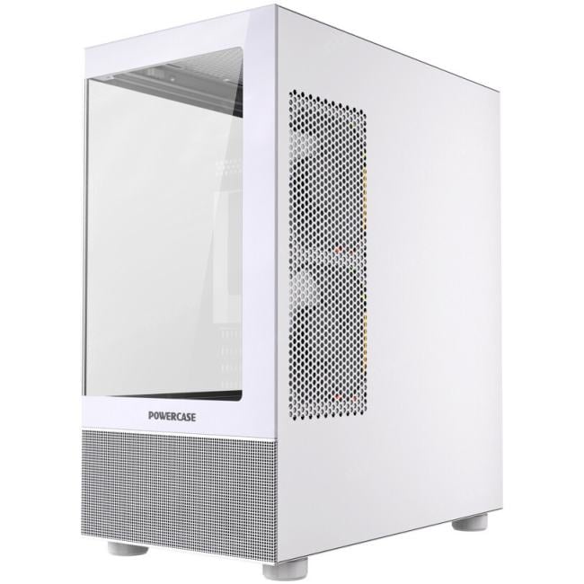 Корпус ПК Powercase CVMWM2-A3, Vision Micro M2 ARGB, mATX, белый