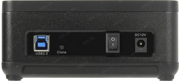 AgeStar <3UBT8-Black> SATA Docking Station (для  подключения  2x3.5"/2.5"SATA  HDD, USB3.0)