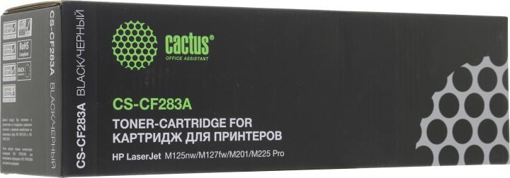 Картридж Cactus CS-CF283A для HP LJ  Pro MFP M125nw/127fw