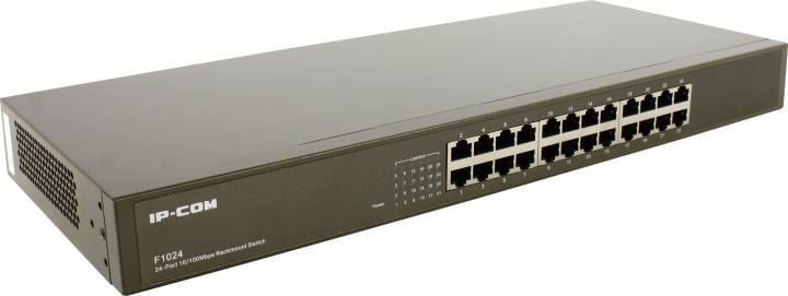 Коммутатор IP-COM F1024, 24×100M, неуправляемый