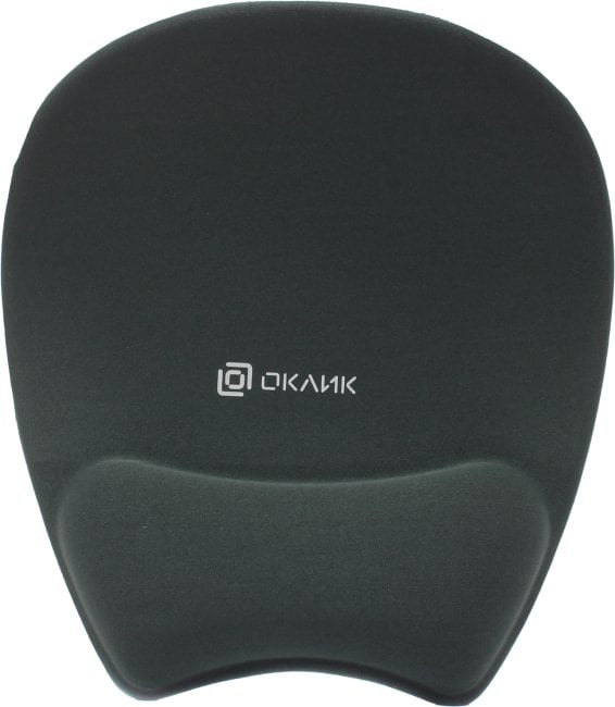 Oklick <OK-RG0580-GR> Коврик для мыши с гелевой  подушкой  под  запястье <1088646>