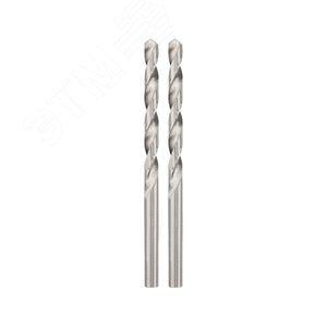 KR-91-0551 Сверло по металлу 1,0х34х12 мм HSS (2 шт. в упаковке)  DIN 338 Kranz