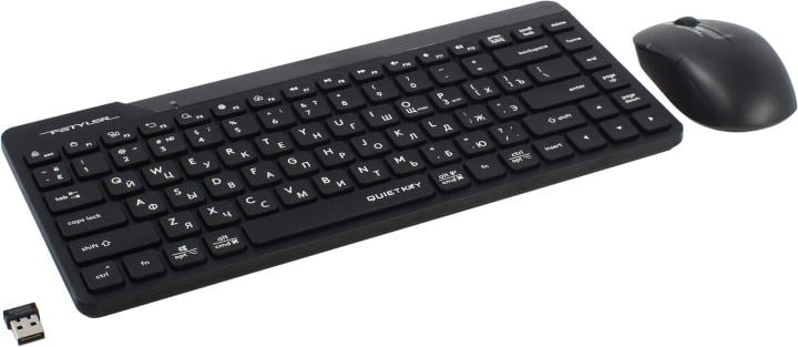 A4Tech Fstyler Wireless FG2200 Air2 Black (Кл-ра, USB,  FM+Мышь,3кн,  Roll,  USB, FM)