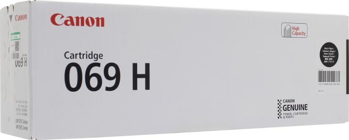 Тонер-картридж Canon 069 H Black для  LBP673C/MF750C  серии