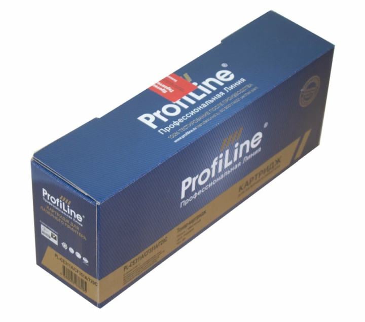 Картридж лазерный ProfiLine PL-CE311A/CF351A/729 для принтеров HP CLJ CP1025/CP1025NW/MFP M175a/M175nw/M275/M176n/M177fw/Canon LBP 7010/7010C/LBP7018C Cyan 1000 копий
