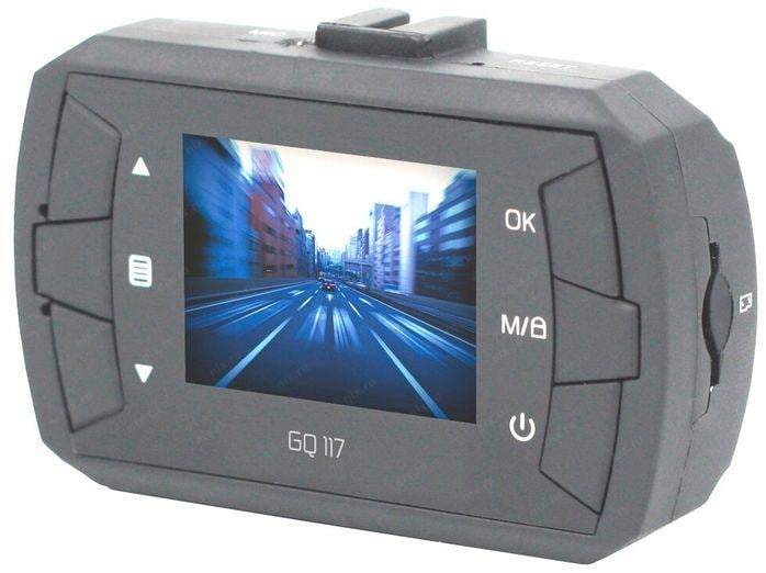 30429 Видеорегистратор ACV GQ117 черный 2Mpix 1080x1920  1080p  120гр.  Novatek 96220