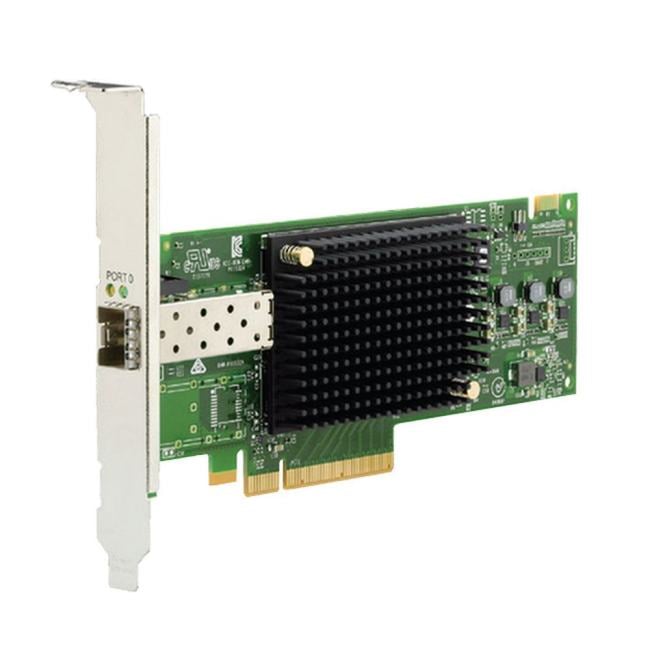 Сетевой адаптер Broadcom Emulex LPe32000-M2 Gen 6 (32GFC), 1-port, 32Gb/s, PCIe Gen3 x8, LC MMF 100m,  трансивер  установ
