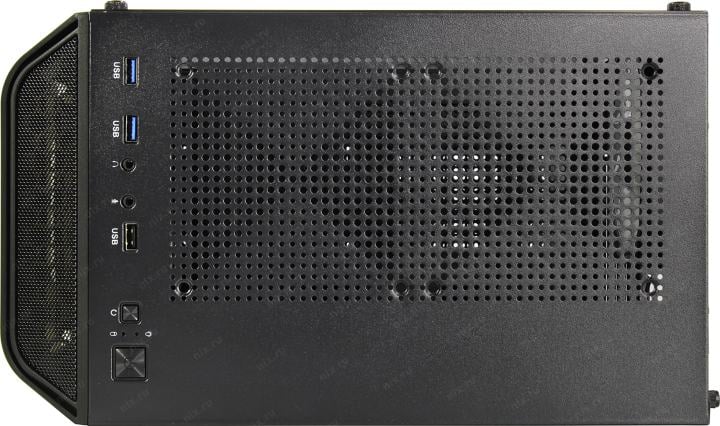 Miditower Aerocool <Quantum-G-BK-v2>  ATX без БП