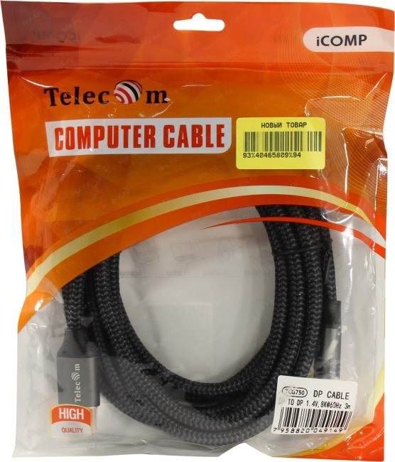 Telecom <TCG750-3m> Кабель  DisplayPort  3м