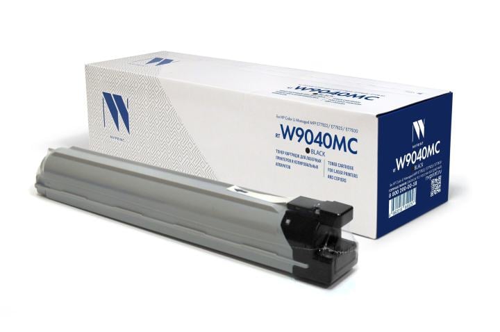 NV-W9040MCBk Картридж NVP совместимый NV-W9040MC Black для HP Color LJ  E77822/E77825/E77830  (34000k)