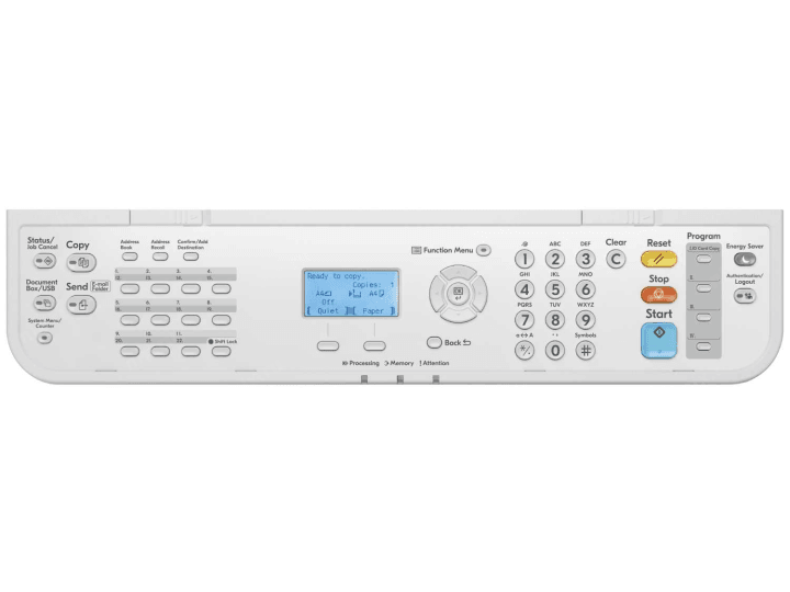 Kyocera Ecosys MA4500x <110C133NL0> (A4, 1Gb, LCD, 45 стр/мин, лазерное МФУ, USB2.0, сетевой,  DADF, двуст. печать)