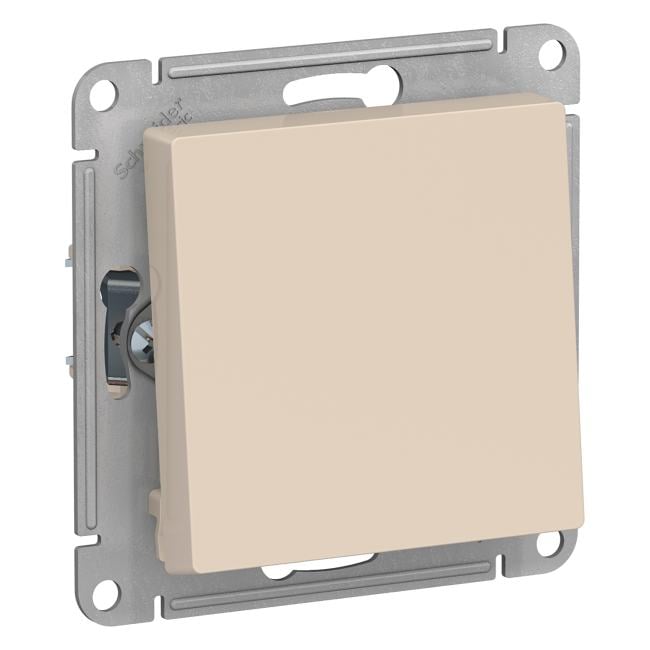 Переключатель Schneider Electric ATN000261 AtlasDesign, 1-клавишный, бежевый