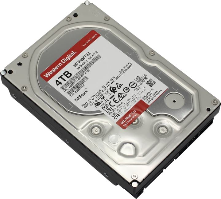 Жесткий диск Western Digital WD4005FFBX, 3.5", 4TB, SATA, 7200rpm