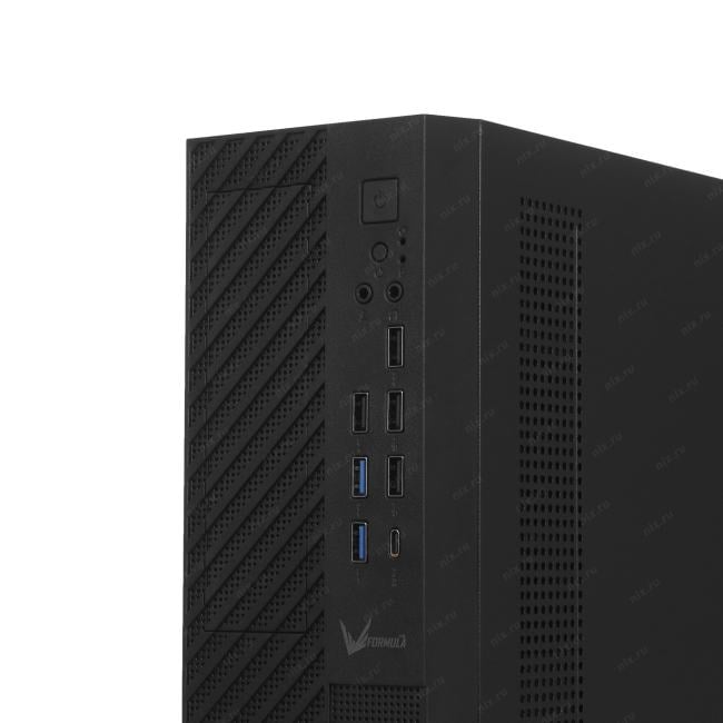Корпус Formula SFF L12 черный без БП mATX  4xUSB2.0 2xUSB3.0 audio