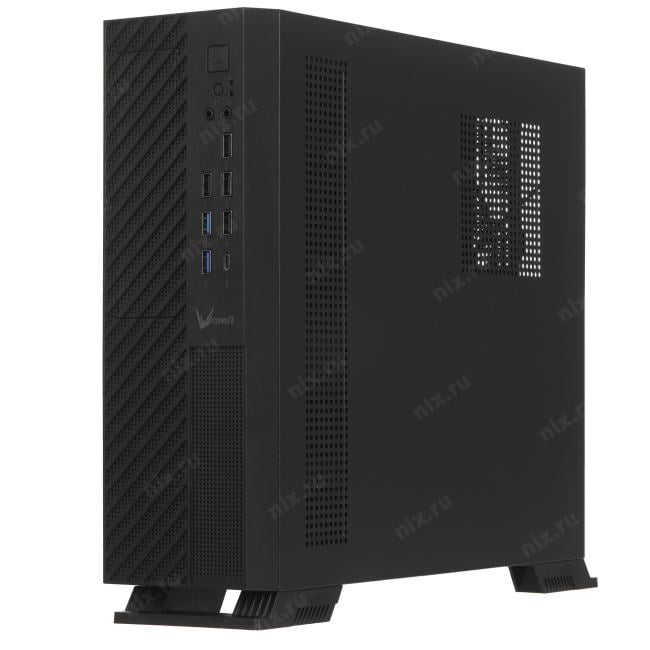 Корпус Formula SFF L12 черный без БП mATX  4xUSB2.0 2xUSB3.0 audio