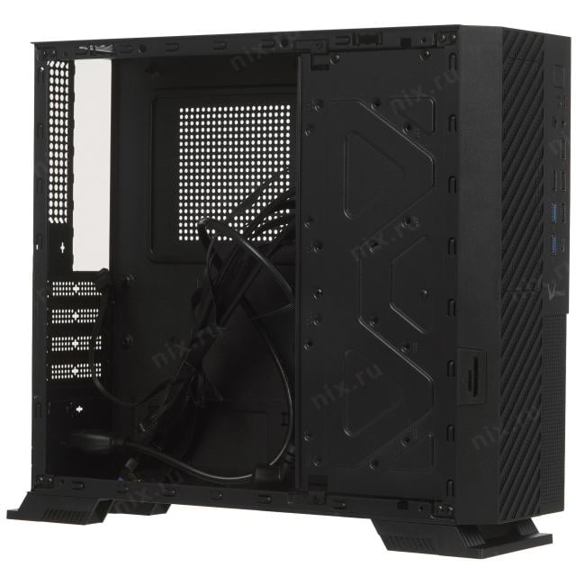 Корпус Formula SFF L12 черный без БП mATX  4xUSB2.0 2xUSB3.0 audio