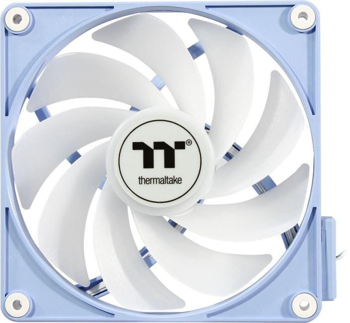 CL-F199-PL14BU-A - Кулер для компьютерного корпуса, Thermaltake, CT140 ARGB Sync PC Cooling Fan Hydrangea Blue (3 pack), CL-F199-PL14BU-A, ARGB 140мм вентилятор, 500 - 1800 об/мин, 32.8 dB(A), 94.95 CFM, 4pin PWM/3pin ARGB, 140*140*25 мм, Голубой