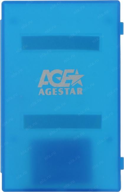 AgeStar <SUBCP1-Blue>(Внешний бокс для 2.5"  SATA HDD, USB2.0)