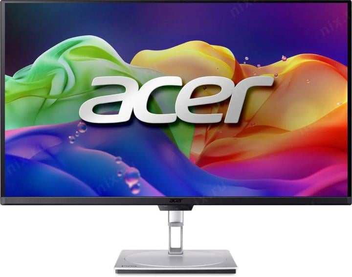 31.5"    монитор Acer ProCreator <UM.JP0CD.X01> PE320QKXsmiiphuzx <Silver/Black> (QD-OLED,  3840x2160, HDMI, DP)