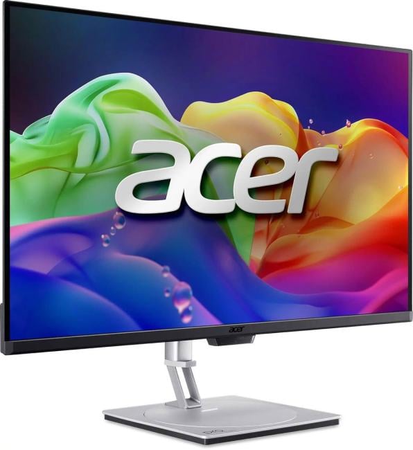 31.5"    монитор Acer ProCreator <UM.JP0CD.X01> PE320QKXsmiiphuzx <Silver/Black> (QD-OLED,  3840x2160, HDMI, DP)