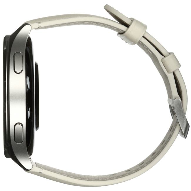 BHR9306GL Смарт-часы Xiaomi Watch 2 Titan Gray Case  With  White  Leather Strap