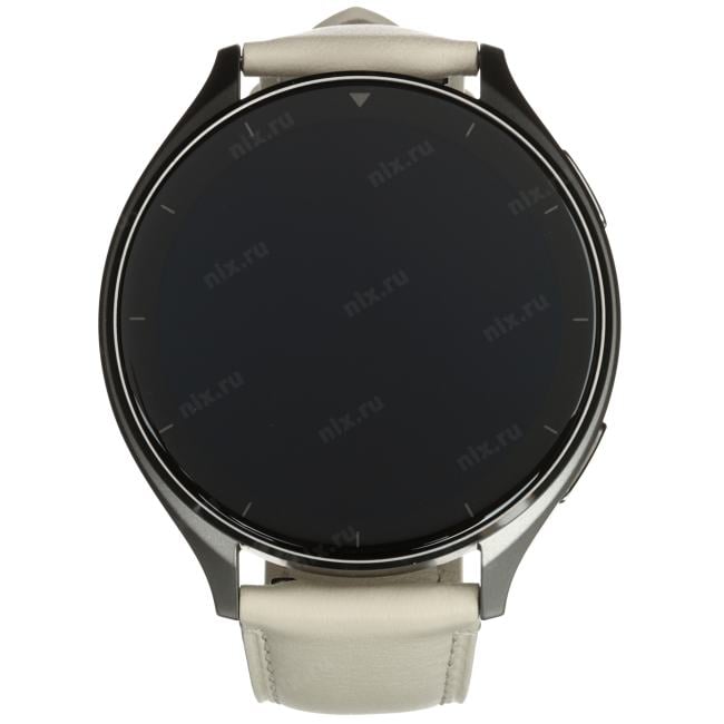 BHR9306GL Смарт-часы Xiaomi Watch 2 Titan Gray Case  With  White  Leather Strap