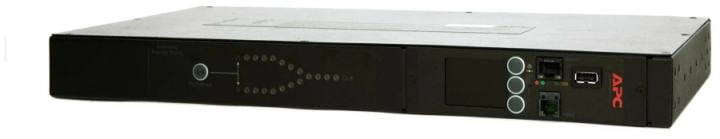 AP4423A APC Rack ATS, 230V, 16A, C20 in, (8)  C13  (1)  C19 out
