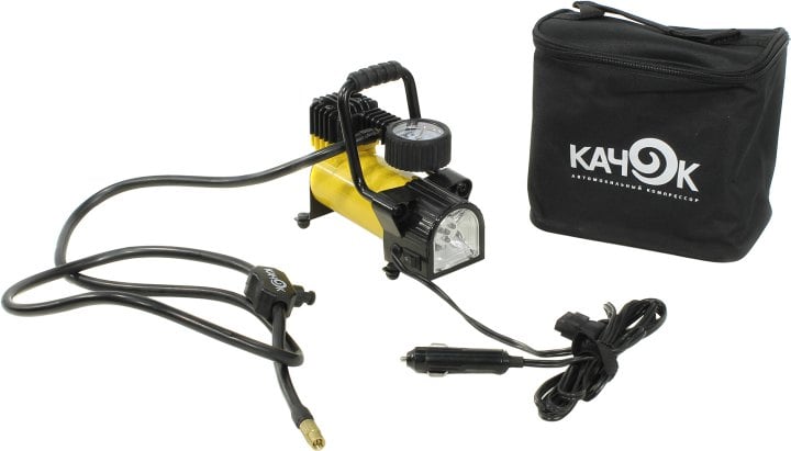 Компрессор автомобильный КАЧОК K50 LED, 30л/мин, 7атм