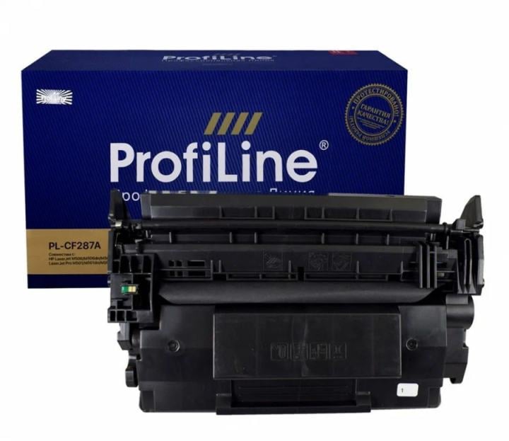ProfiLine PL-CF287A Тонер Картридж ProfiLine PL-CF287A для принтеров HP LaserJet Enterprise  M506/M527, 9000 копий