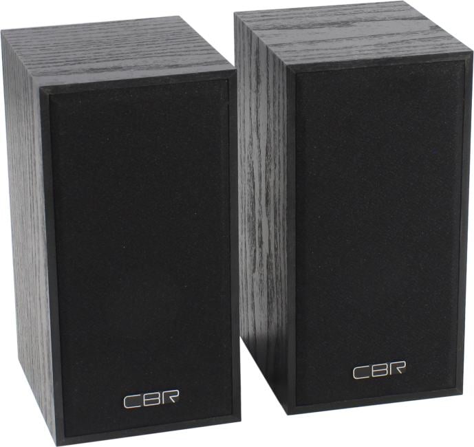 CBR CMS 700, Акустическая система 2.0, питание USB, 2х3 Вт (6 Вт RMS), материал корпуса MDF, 3.5 мм линейный стереовход, цвет чёрный