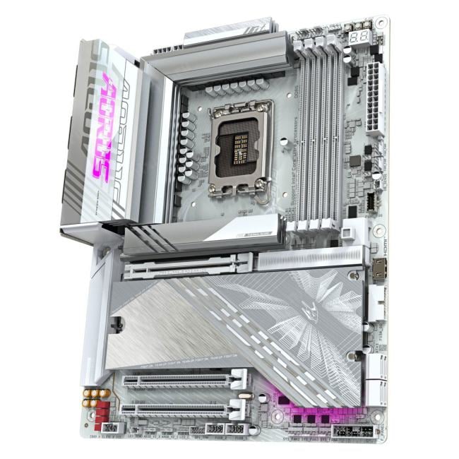 GIGABYTE Z890 AORUS ELITE X ICE (RTL) LGA1851 <Z890> 3xPCI-E 2.5GbLAN+WiFi+BT  SATA ATX 4DDR5