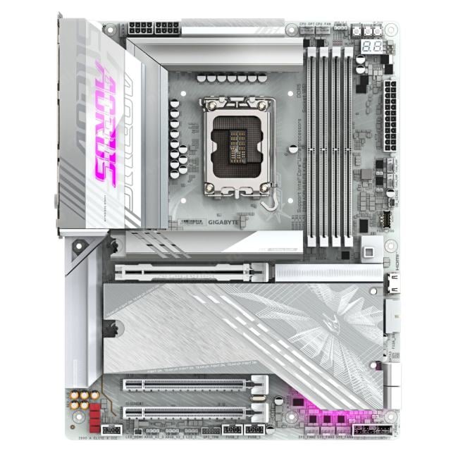 GIGABYTE Z890 AORUS ELITE X ICE (RTL) LGA1851 <Z890> 3xPCI-E 2.5GbLAN+WiFi+BT  SATA ATX 4DDR5