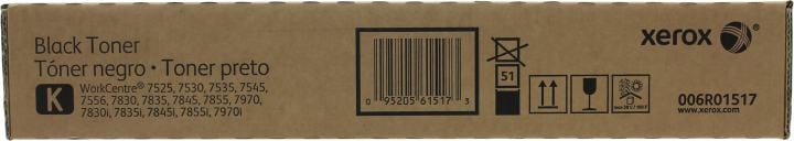 Тонер-картридж XEROX 006R01517 Black для  WorkCentre  7525/30/35/45/56,  7830/35/45/55, 7970