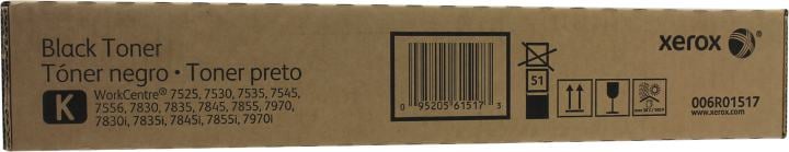 Тонер-картридж XEROX 006R01517 Black для  WorkCentre  7525/30/35/45/56,  7830/35/45/55, 7970