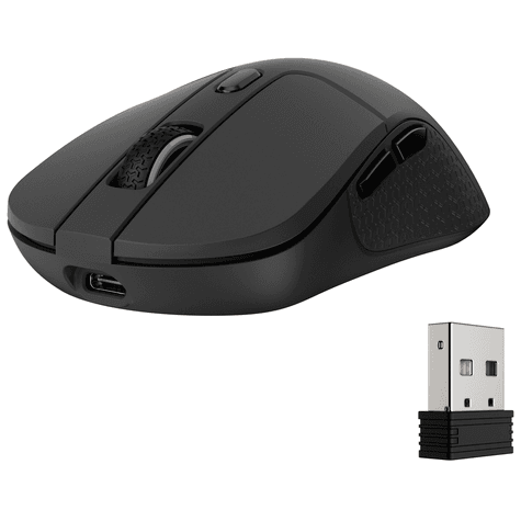 Мышь Keychron M3-A23, беспроводная, черная, 30000 DPI, 600 мАч