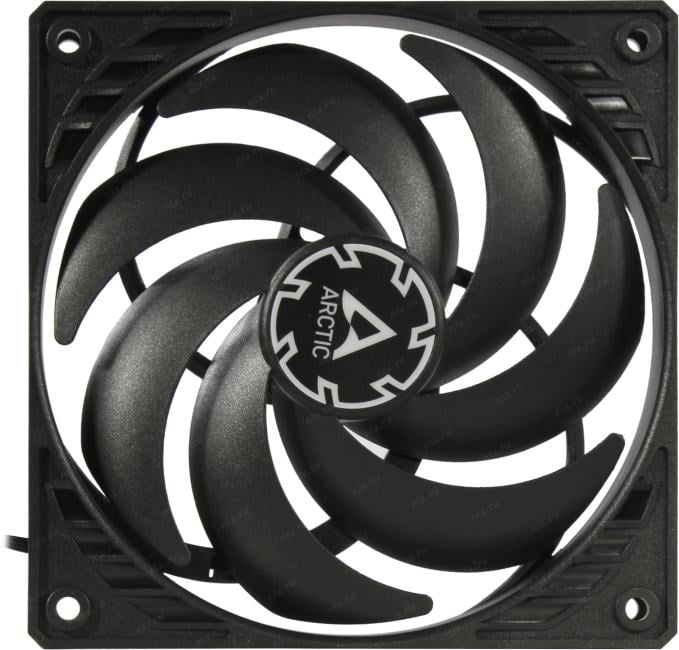 Корпусный вентилятор Arctic - P12 SLIM PWM PST, 120 мм, 4-pin, 2100rpm, цвет чёрный, ACFAN00275A