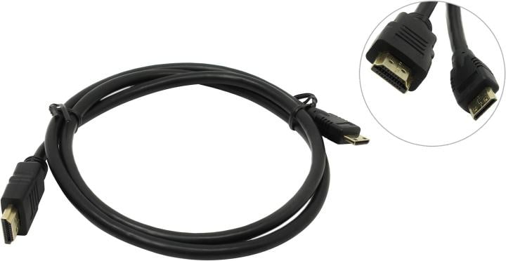 Exegate <EX257910RUS> Кабель HDMI to miniHDMI (19M  -19M) ver1.4 1м