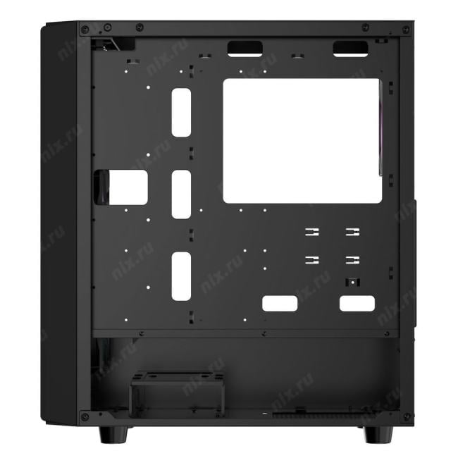 Minitower Ocypus <Gamma C70 BK ARGB> Black  ATX без БП