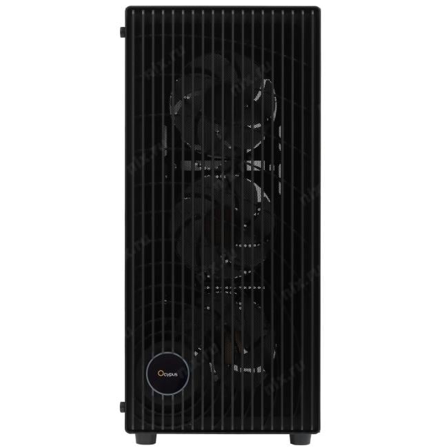 Minitower Ocypus <Gamma C70 BK ARGB> Black  ATX без БП
