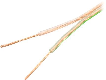 Акустический кабель Cablexpert CC-TC2x0,5-20M, прозрачный,  20 м, бухта