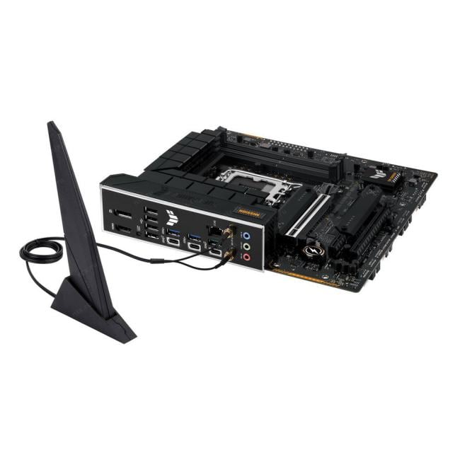 ASUS TUF GAMING B760M-BTF WIFI D4 (RTL) LGA1700 <B760> 2xPCI-E HDMI+DP 2.5GbLAN+WiFi+BT  SATA MicroATX 4DDR4