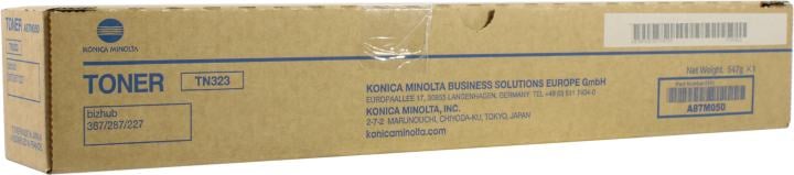 Тонер Konica-MinoltaTN-323 для bizhub 227/287/367, арт. A87M050, ориг