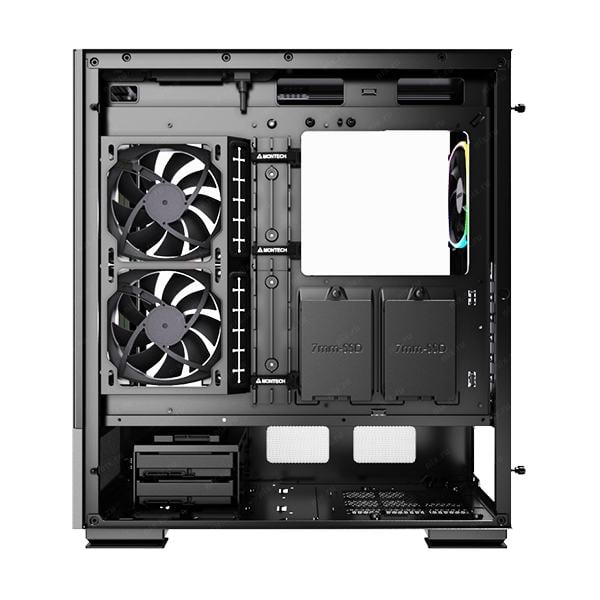 Корпус Montech SKY TWO Black / ATX / 4x120mm ARGB  fans,  hub  / SKYTB