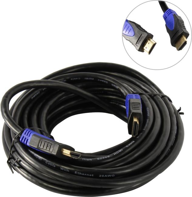 Wize <WAVC-HDMI-7.5M> Кабель HDMI to HDMI (19M  -19M)  7.5м  ver2.0a <135799>