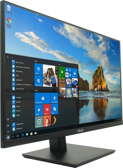 31.5" ЖК монитор ASUS VA32UQSB BK с поворотом экрана (LCD, 3840x2160,  HDMI,  DP,  USB3.2 Hub)