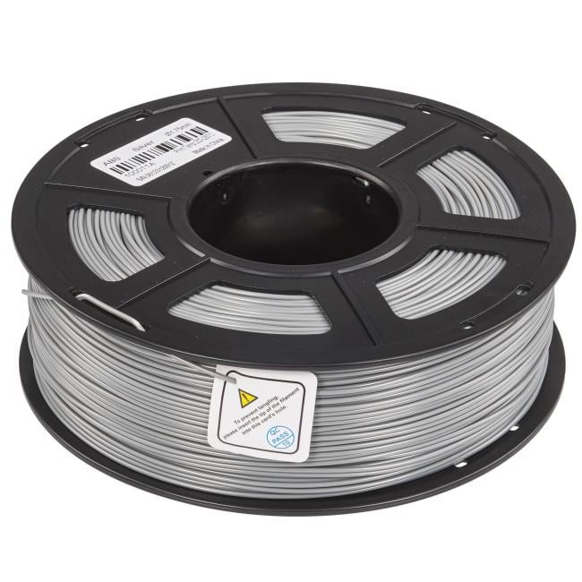 Филамент NV Print NV-3D-ABS-SILVER, ABS, 1.75мм, 1кг