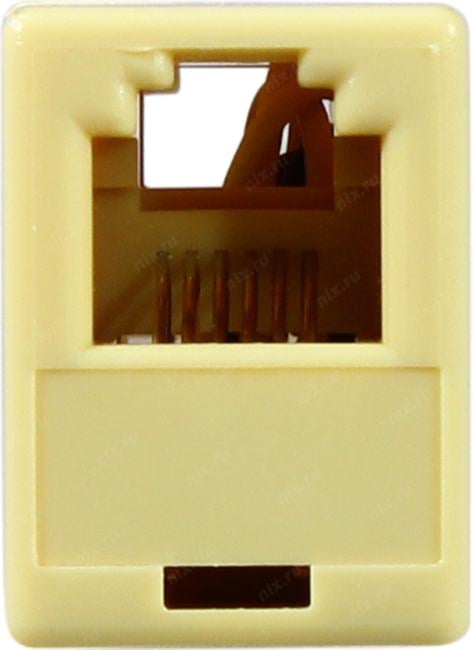 5bites <LAU35-01W> Модуль  RJ-12  -  RJ-12 проходной