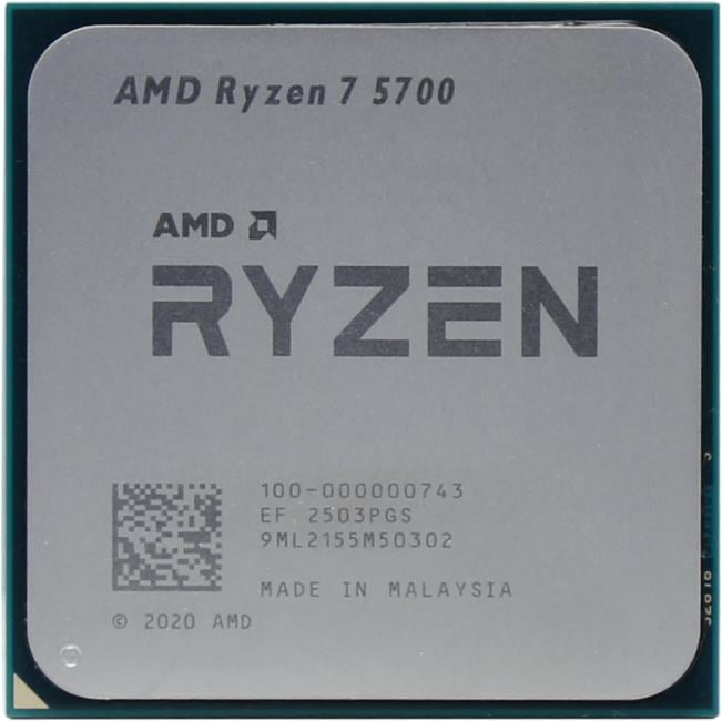 CPU AMD Ryzen 7 5700  (100-000000743)  /  Socket AM4