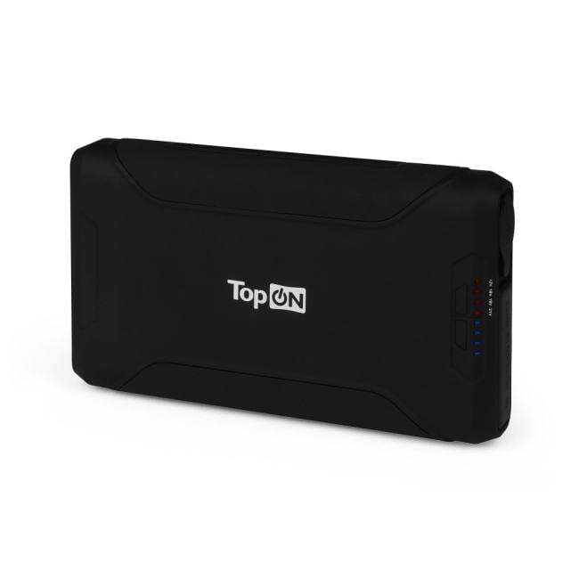 Power bank TopON TOP-X72, 72000mAh, 2×USB, авторозетка 180W