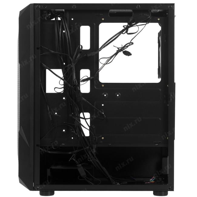 Корпус XASTRA  A304 4ARGB Black ATX/Mesh/half-size TG/4x120mm  ARGB  FC  fans/ A304-4FC12A